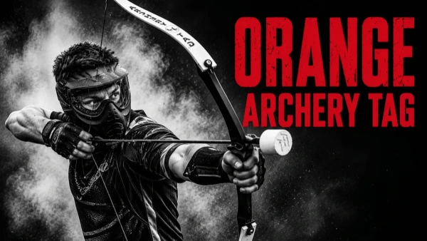 Orange Archery Tag